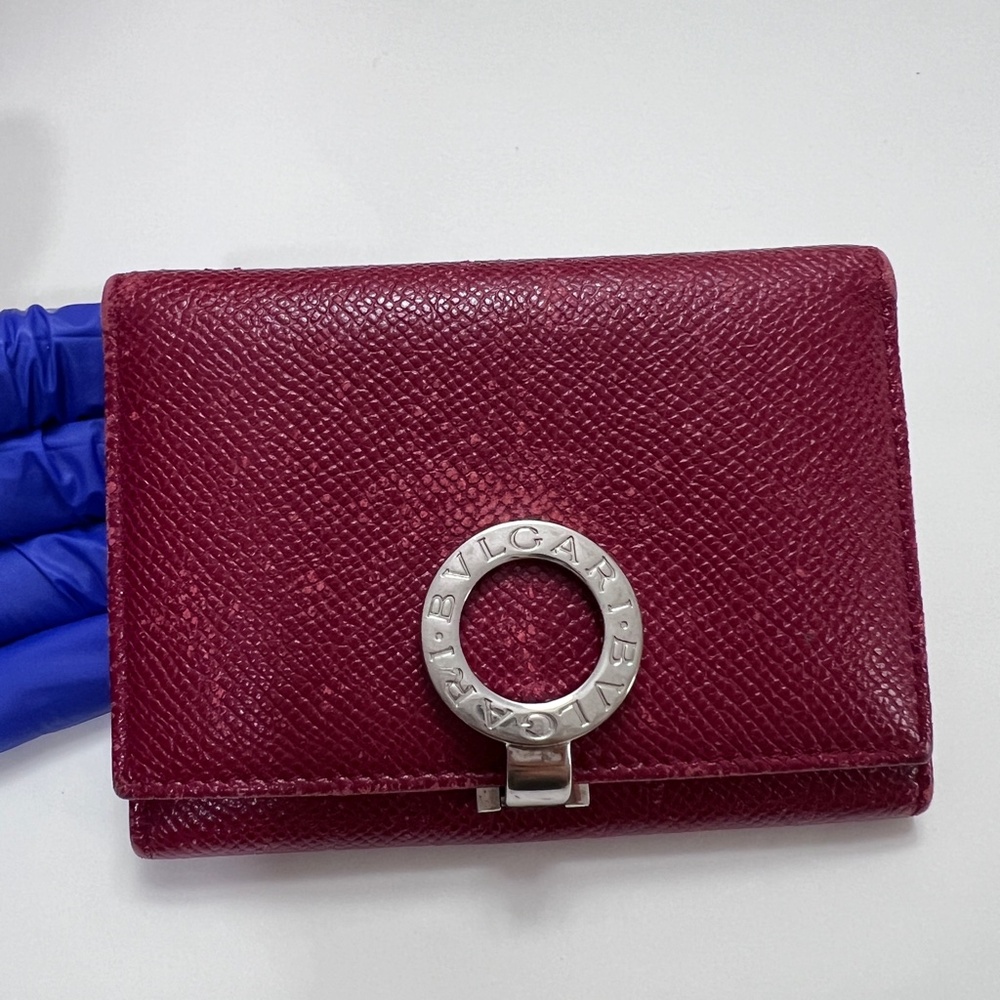 Bvlgari Leather Card Holder